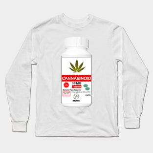 Cannabis Pain Reliever Long Sleeve T-Shirt